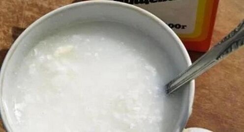 Solution de bicarbonate de sodium pour augmenter un membre