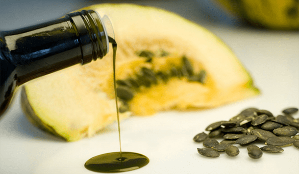 L'huile de citrouille a un effet bénéfique sur la prostate masculine.