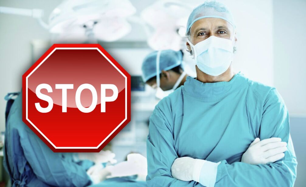 Les médecins interdisent aux hommes de subir une opération d’agrandissement du pénis s’il existe des contre-indications.